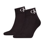 2-Pakning Calvin Klein Monogram Quarter Socks