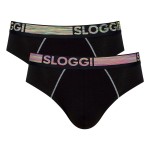 2-Pakning Sloggi Men GO ABC Natural Midi Briefs