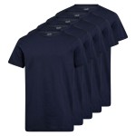 5-stuks verpakking Claudio Cotton T-Shirt