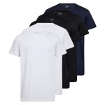 5-stuks verpakking Claudio Cotton T-Shirt