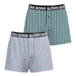 2-er-Pack Björn Borg Cotton Stretch Woven Boxer Shorts