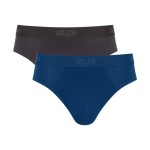 2-Pakkaus Sloggi SLG Base Midi Briefs