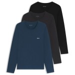 3-Pack BOSS Long Underwear Shirt