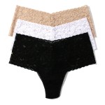 3-Pakkaus Hanky Panky Retro Lace Thong 