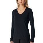 Schiesser Women Mix and Relax V-neck Long Sleeve
