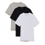 3-Pak Calvin Klein Cotton Stretch Blend Slim T-Shirt