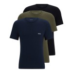 3-stuks verpakking BOSS Classic Crew Neck T-shirt D1