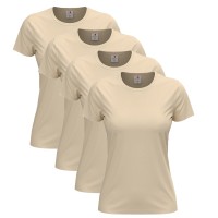 4-stuks verpakking Stedman Classic Women T-shirt