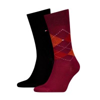 2-Pak Tommy Hilfiger Men Sock Check