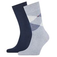 2-Pak Tommy Hilfiger Men Sock Check