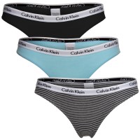 3-stuks verpakking Calvin Klein Carousel Bikinis
