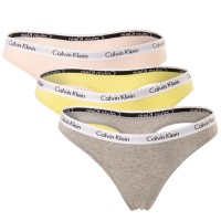 3-Pakkaus Calvin Klein Carousel Thongs