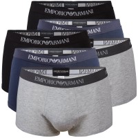6-Pak Armani Pure Cotton Trunks