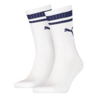 2-Pak Puma Crew Heritage Stripe Socks