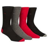 4-er-Pack Calvin Klein Freddie Bonus Heel Toe Sock