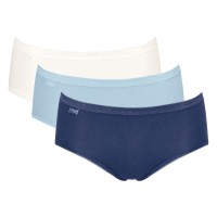 3-er-Pack Sloggi Basic Plus Midi Colored