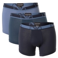 3-Pack Emporio Armani Monogram Cotton Boxers