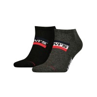 2-Pakning Levis Sportswear Logo Low Cut Sock