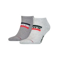 2-Pakning Levis Sportswear Logo Low Cut Sock