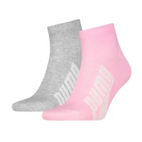 2-Pakkaus Puma Lifestyle Quarter Sock