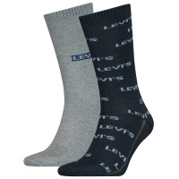 2-Pak Levis Logo Regular Socks