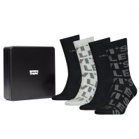 4-er-Pack Levis Logo Regular Giftbox Socks