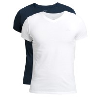 2-er-Pack Gant Basic V-Neck T-Shirt