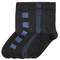 5-er-Pack Björn Borg Block Stripe and Square Socks