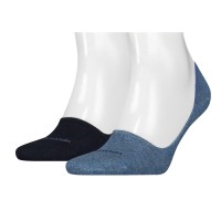 2-stuks verpakking Calvin Klein Lucca No Show Sock