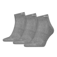 3-Pakkaus Puma Cushioned Quarter Sock