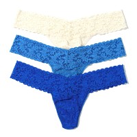 6-Pakkaus Hanky Panky Low Rise Lace Thong  6-Pakkaus Hanky Panky Low Rise Lace Thong
