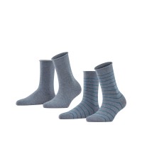 2-er-Pack Falke Women Happy Stripe Socks