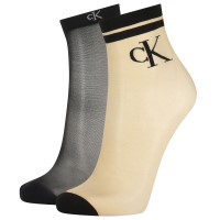 2-Pakkaus Calvin Klein Eliza Quarter Sock