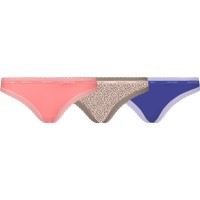3-Pakkaus Calvin Klein Bottoms Up Refresh Thongs