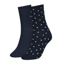 2-Pakkaus Tommy Hilfiger Women Dot Sock