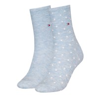 2-Pakkaus Tommy Hilfiger Women Dot Sock