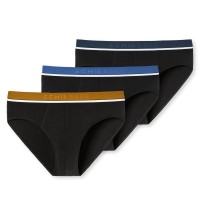 3-Pak Schiesser 95-5 Organic Cotton Briefs 