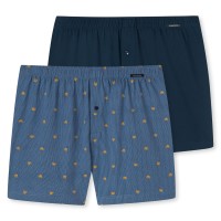 2-er-Pack Schiesser Fun Prints Boxer Shorts 
