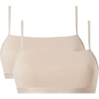 2-Pack Calvin Klein One Cotton Unlined Plus Bralette