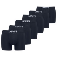 6-Pak Levis Solid Basic Cotton Boxer