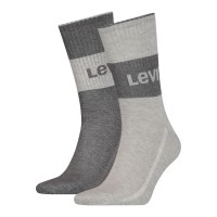 2-Pakkaus Levis Organic Cotton Crew Sock 