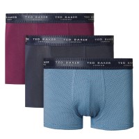 3-Pakning Ted Baker Realasting Cotton Trunks