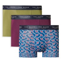 3-Pakning Ted Baker Realasting Cotton Trunks