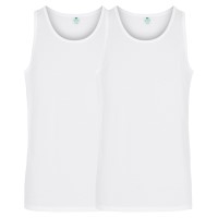 2-Pak Dovre Organic Cotton Singlet