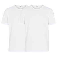 2-Pakning Dovre Organic Cotton Crew Neck