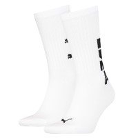 2-Pakkaus Puma Graphic Logo Crew Socks