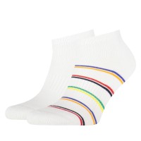 2-Pack Tommy Hilfiger Men Sport Stripe Sneaker Socks