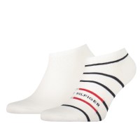 2-er-Pack Tommy Hilfiger Men Breton Stripe Sneaker Socks