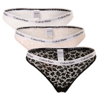 3-stuks verpakking Calvin Klein Carousel Lace Core Brazilian