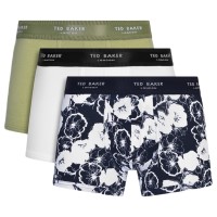 3-Pakning Ted Baker Realasting Cotton Basic Trunks